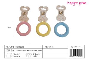 JUGUETE SERIE MACARON PARA PERRO