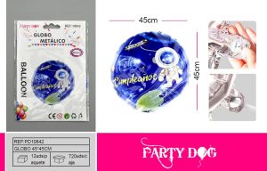 GLOBO METALIZADO 45CM