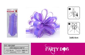 CINTA MAGICA 3CM*1P MORADO