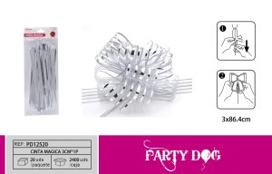 CINTA MAGICA 3CM*1P PLATEADO