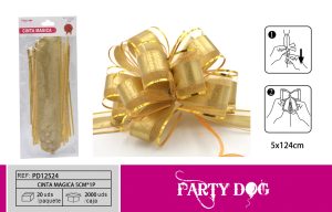 CINTA MAGICA 5CM*1P DORADO