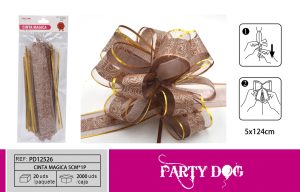 CINTA MAGICA 5CM*1P CAFÉ