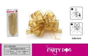 CINTA MAGICA 3CM*1P DORADO