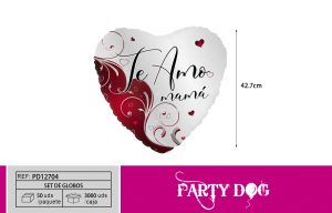 GLOBO METALICO DIA MADRE 18 PULGADA 50PCS