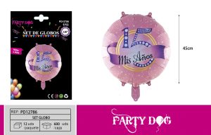 GLOBO METALICO 18PULGADA