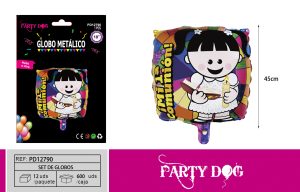 GLOBO METALICO BAUTIZO 18PULGADA