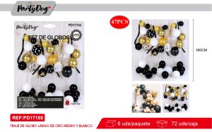 SET DE GLOBOS LARGO AMOR 47PCS