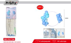 SET DE GLOBOS ARCO REDONDO 31PCS