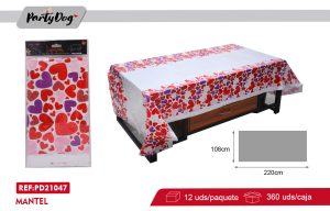MANTEL PLASTICO 108*220CM