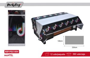 MANTEL PLASTICO 108*220CM