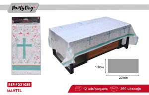 MANTEL PLASTICO 108*220CM