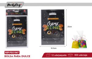 BOLSA PARA DULCE 16.5*25CM 8PCS