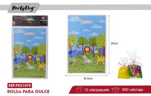 BOLSA PARA DULCE 16.5*25CM 8PCS