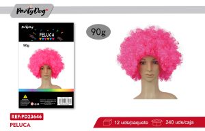 PELUCA FUCSIA