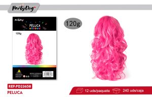 PELUCA FUCSIA
