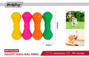 JUGUETE VINILO PARA PERRO