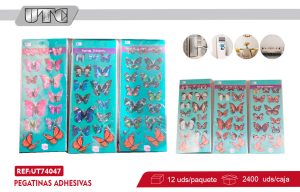 PEGATINAS ADHESIVAS X 12