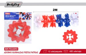Adorno Guirnalda Fiestas Patrias 2M