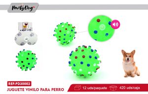 JUGUETE VINILO PARA PERRO