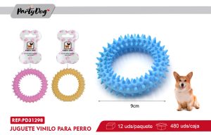 JUGUETE VINILO PARA PERRO