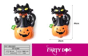 MINI GLOBO METALICO HALLOWEEN 50PCS