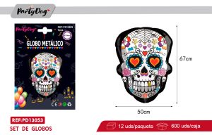 GLOBO METALICO HALLOWEEN 67*50CM