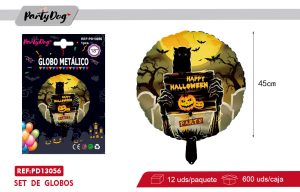 GLOBO METALICO HALLOWEEN 18 PULGADA