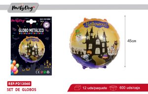 GLOBO METALICO HALLOWEEN 18 PULGADA