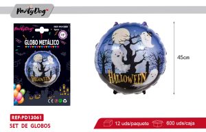 GLOBO METALICO HALLOWEEN 18 PULGADA