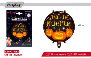 GLOBO METALICO HALLOWEEN 18 PULGADA
