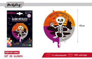 GLOBO METALICO HALLOWEEN 18 PULGADA