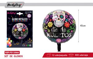 GLOBO METALICO HALLOWEEN 18 PULGADA