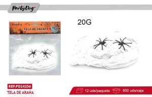 TELA DE ARAÑA BLANCO 20G
