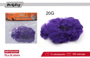 TELA DE ARAÑA MORADO 20G