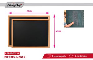 PIZARRA NEGRA 40*60CM