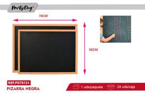 PIZARRA NEGRA 50*70CM