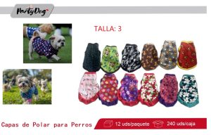 Capas de Polar para Perros TALLA 3