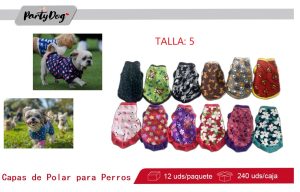 Capas de Polar para Perros TALLA 5