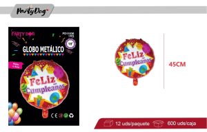 GLOBO FELIZ CUMPLEANOS