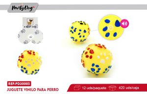 JUGUETE VINILO PARA PERRO