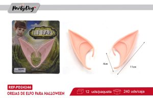 Orejas De Elfo Para Halloween COLOR PIEL