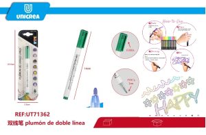 Marcadores Rotuladores Mágicos Doble Línea Metalizados