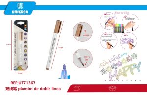 Marcadores Rotuladores Mágicos Doble Línea Metalizados