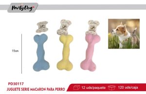 JUGUETE SERIE MACARON PARA PERRO