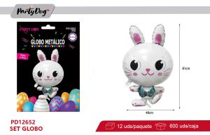 GLOBO METALICO PASCUA 81X48CM