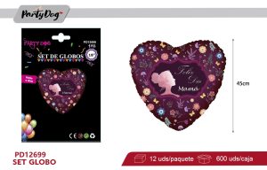 GLOBO METALICO DIA MADRE 18 PULGADA