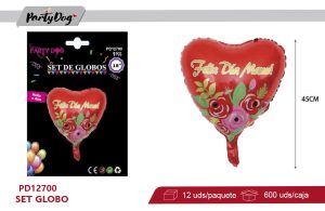 GLOBO METALIZADO DIA DE MAMA 45CM