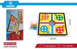 JUEGO DE PARCHIS 19.5CM