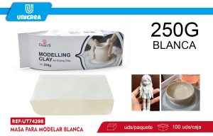 Masa Para Modelar Blanca 250G