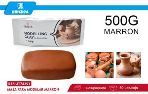 Masa Para Modelar Marron 500G